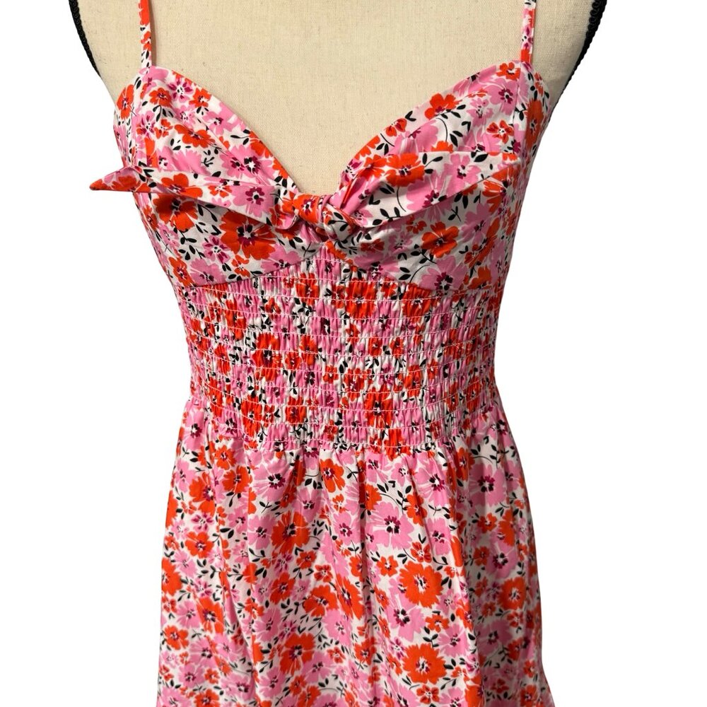 Yumi Kim Red, Pink & White Floral Pattern Sundress Size M - Picture 2 of 5